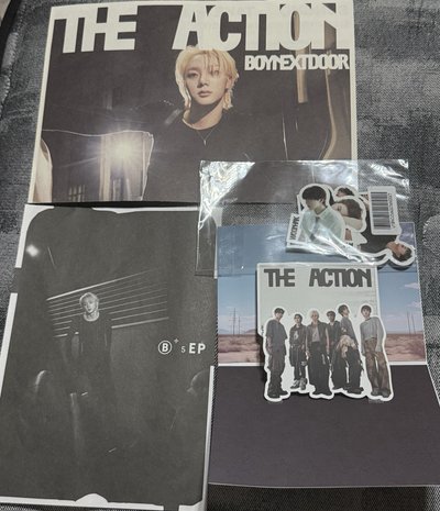 NO GENRE/THE ACTION專輯&特典