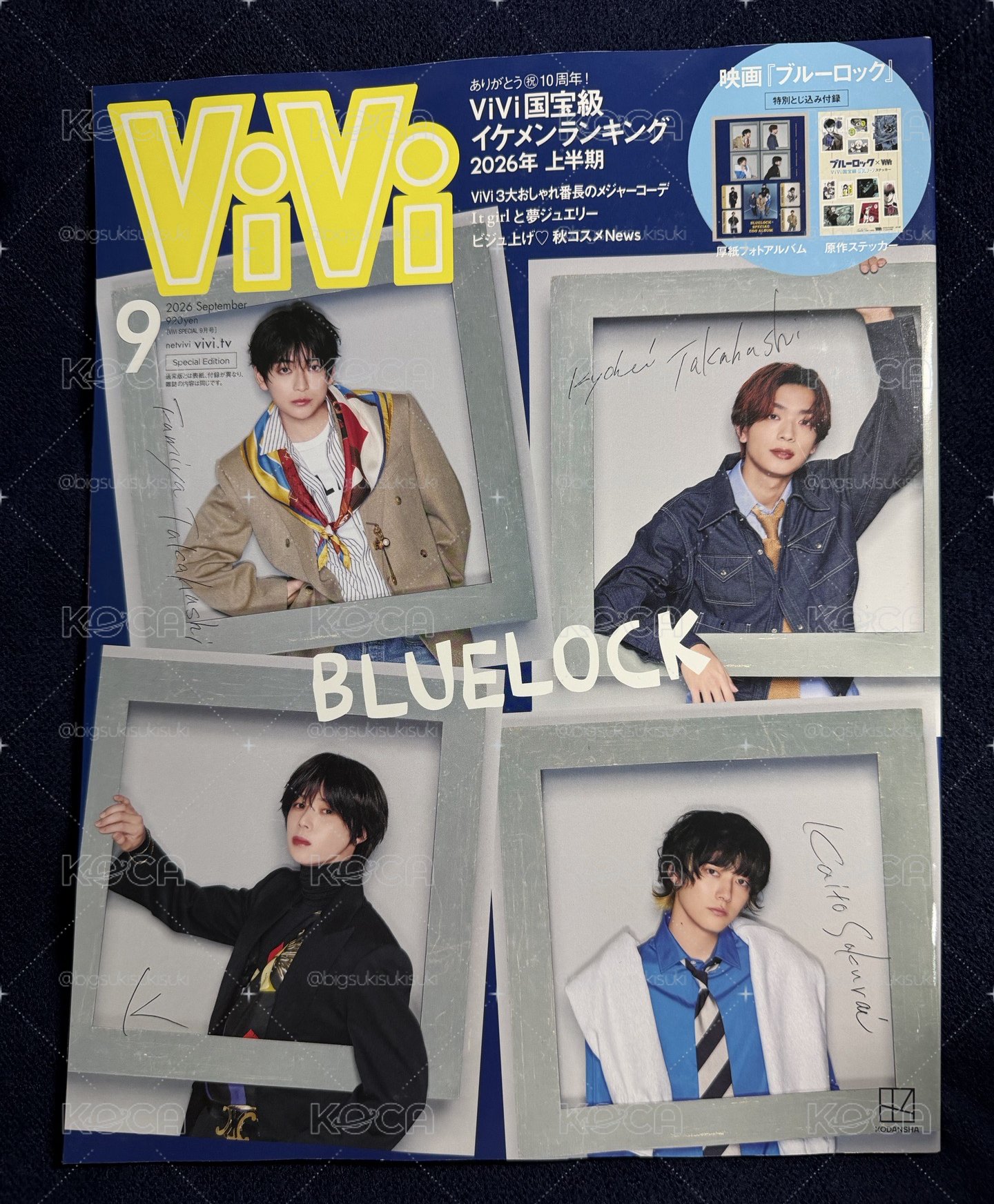 ViVi雜誌 BLUELOCK K