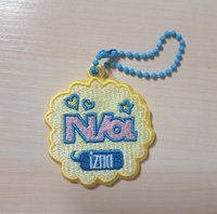 izna 刺繡吊飾