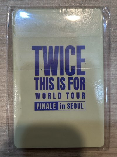 TWICE 韓國入場卡DAY2