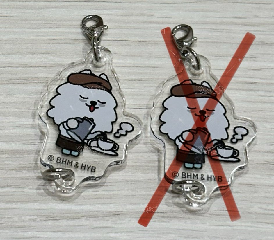 txt 日本角巴兔咖啡廳周邊 勇猛吊飾
