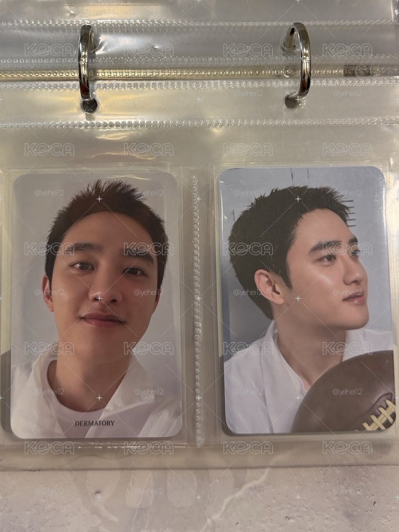EXO D.O. 都敬秀 DERMATORY 代言卡