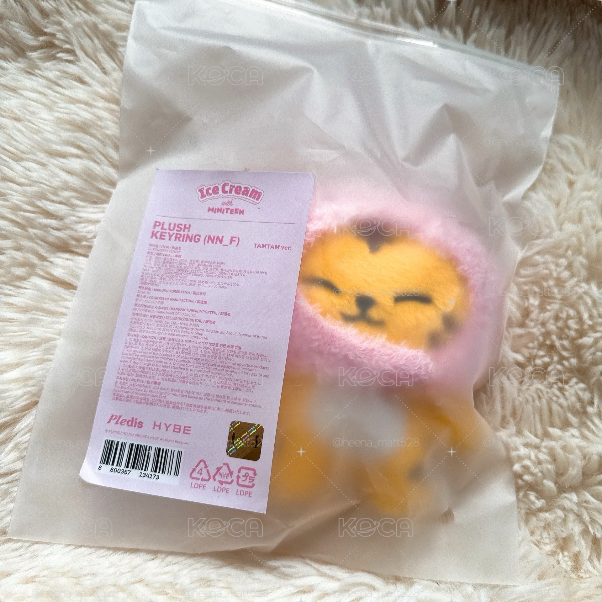 現貨 Seventeen 夏日Miniteen Hoshi 頭套娃