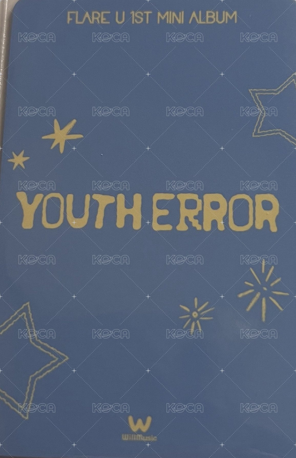 YOUTH ERROR 微樂客 特典卡 眼鏡 ver. 背面