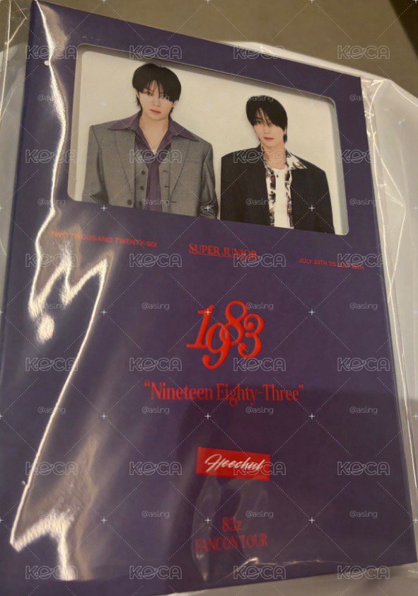 83z Fan con 場週照片組 希澈
