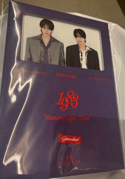 83z Fan con 場週照片組 希澈