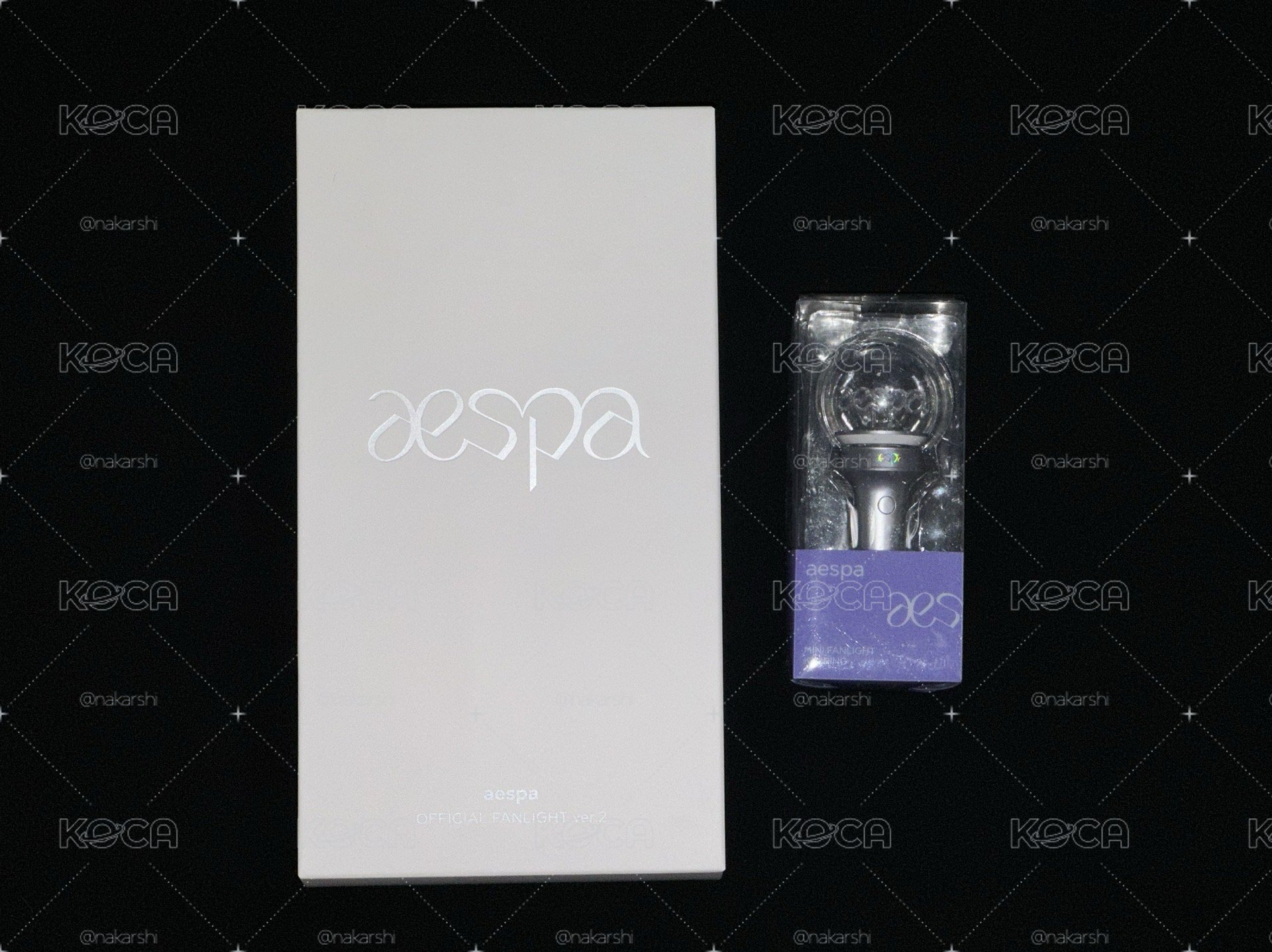 aespa二代手燈&一代小手燈