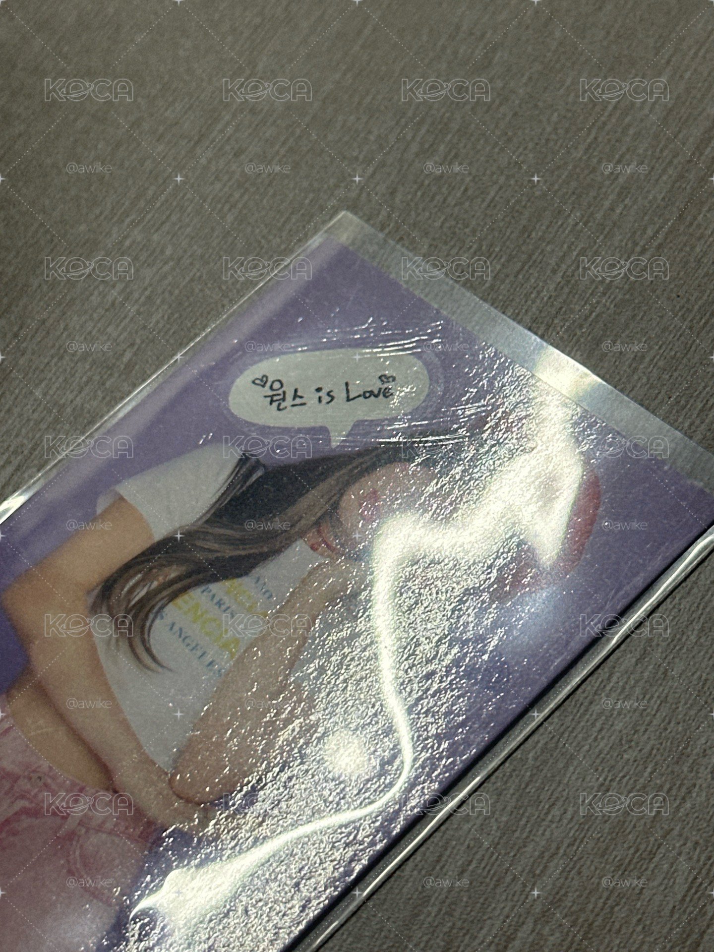 娜璉what is love刮刮卡