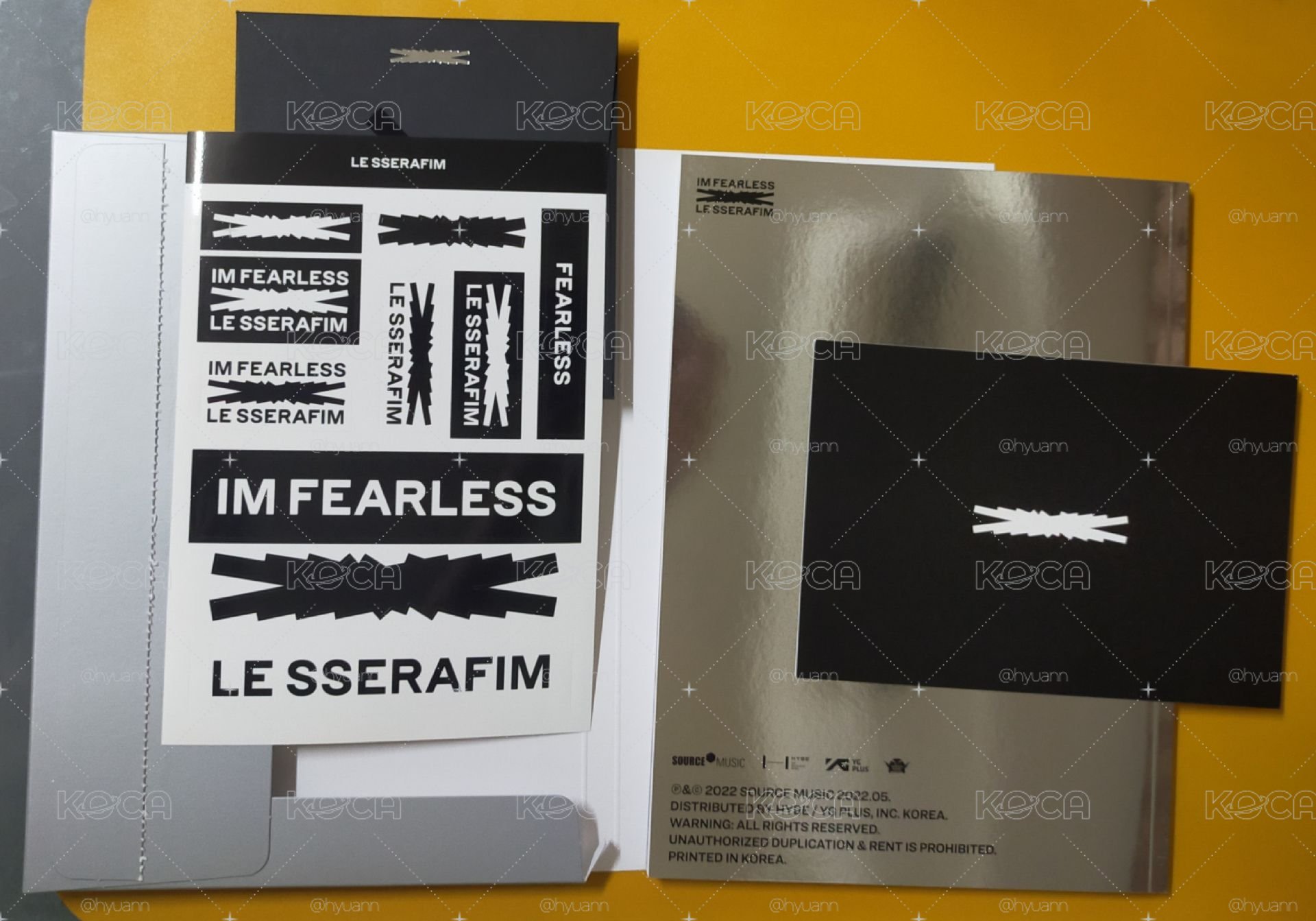 LE SSERAFIM-空專
