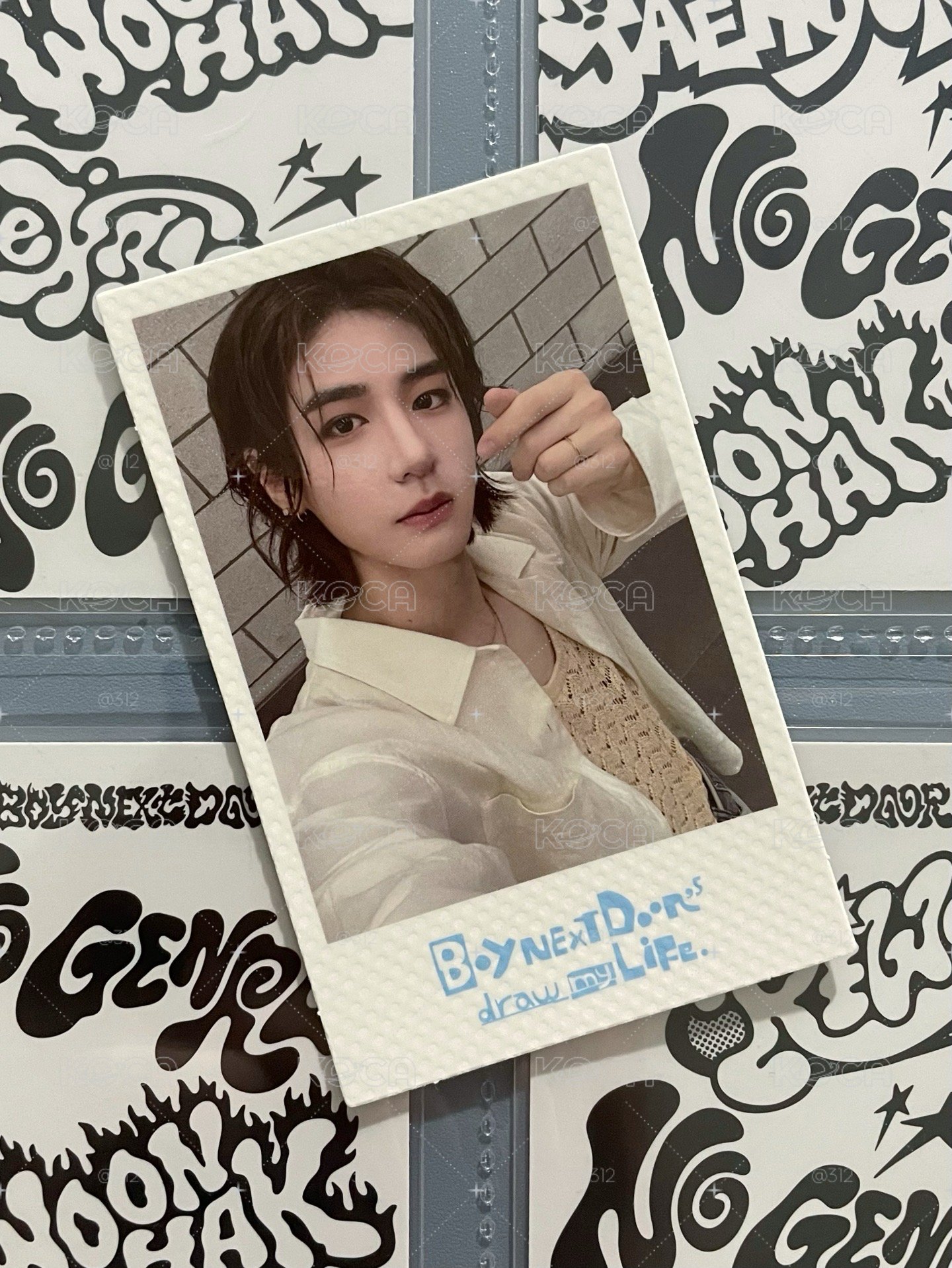 LEEHAN Draw My Life 回憶錄 wvs 新版 特典卡 拍立得