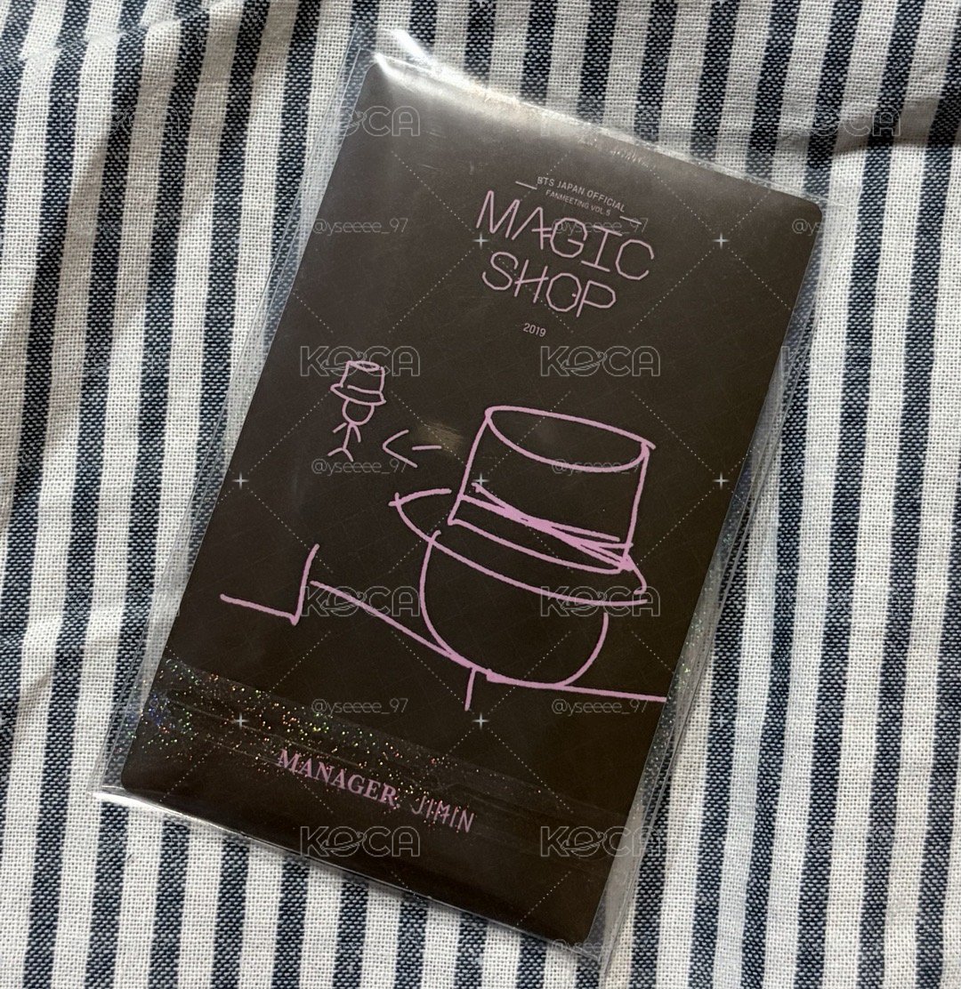 Magic Shop 日五期旻DVD卡 日五旻