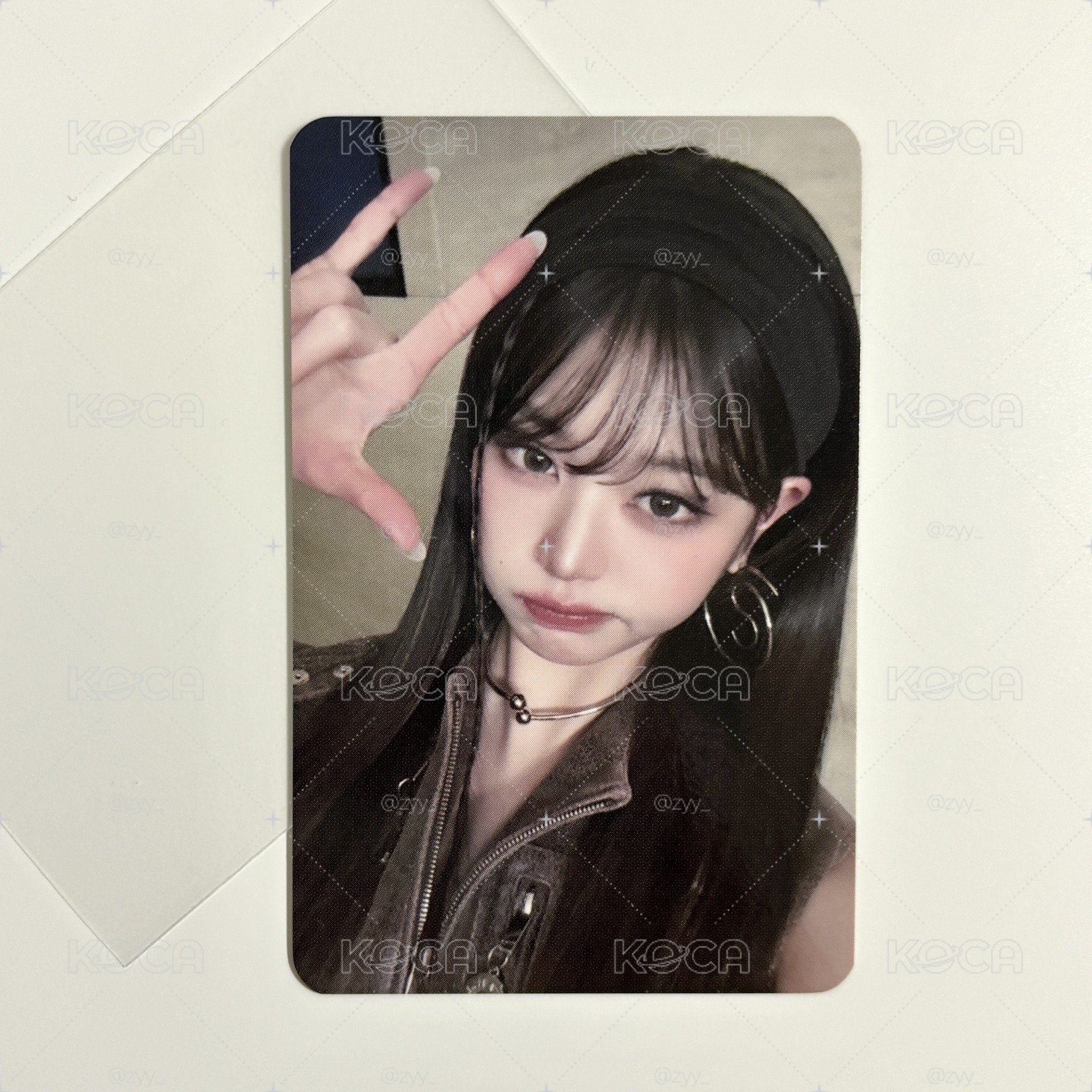 IVE JANGWONYOUNG｜EMPATHY k4 簽售卡 