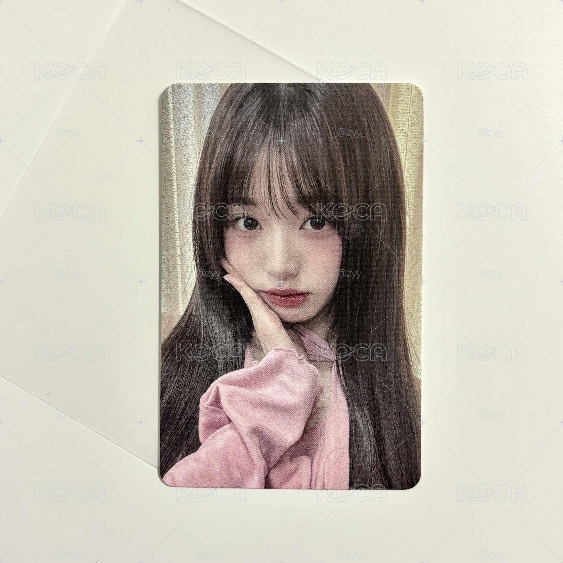 IVE JANGWONYOUNG｜SWITCH sw 2.0 幸運卡 粉衣員
