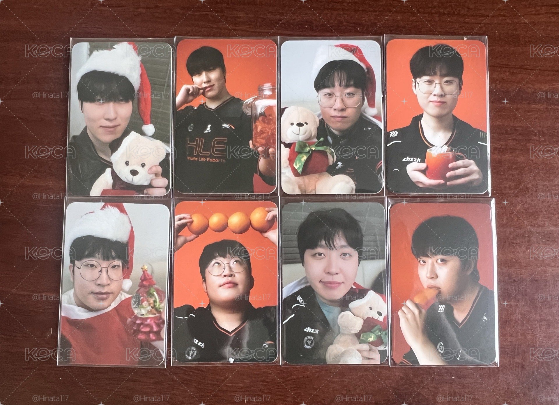HLE 會員歡迎禮小卡 耶誕 橘子