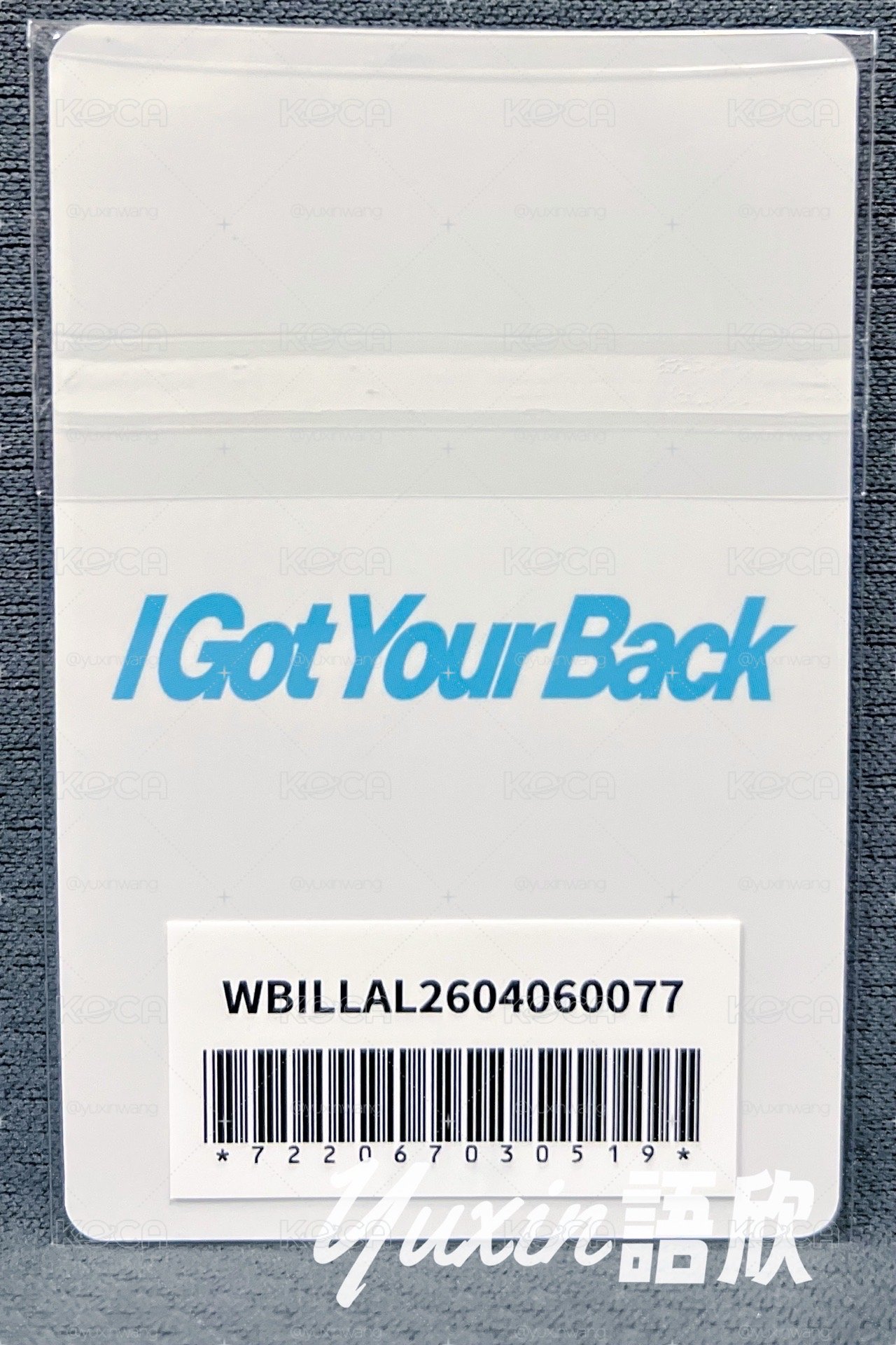 現貨✅ ILLIT I Got Your Back 專輯 Weverse Shop 特典 小卡