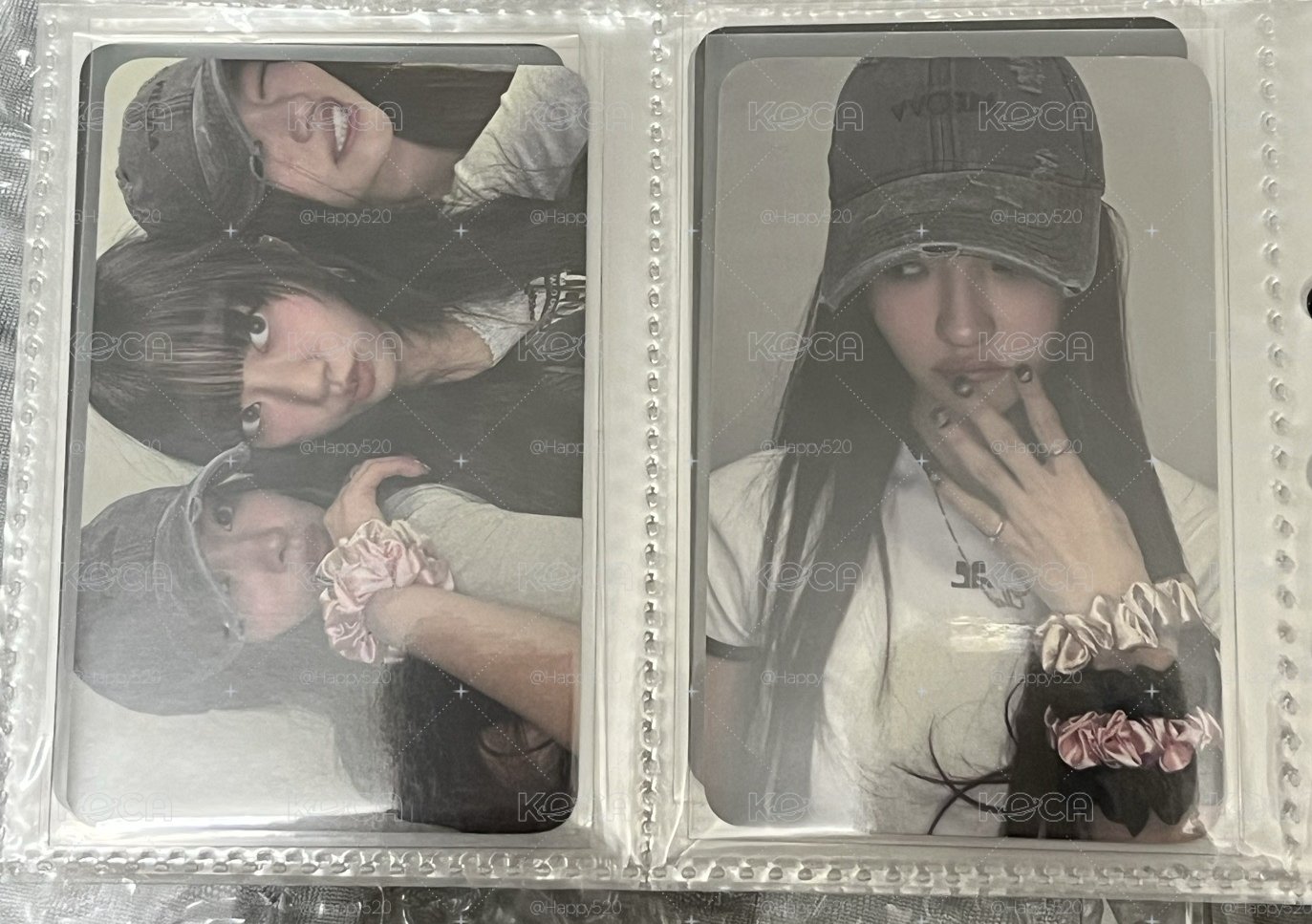 Ella帽子卡+三人項鍊卡
