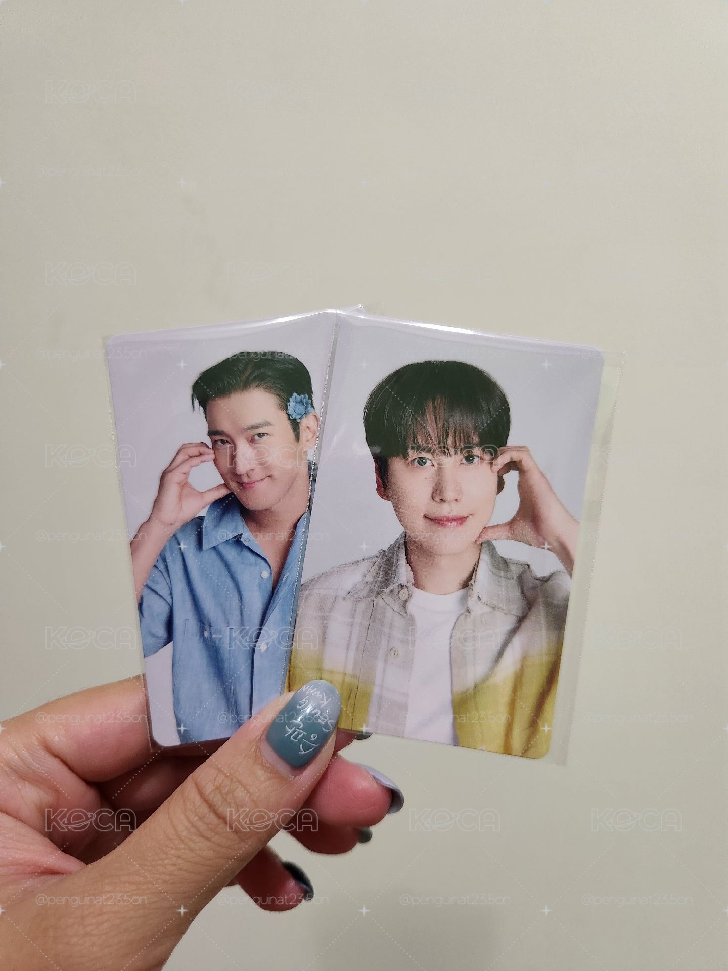 SJ Market日超蜂蜜蛋糕卡-始源+圭賢