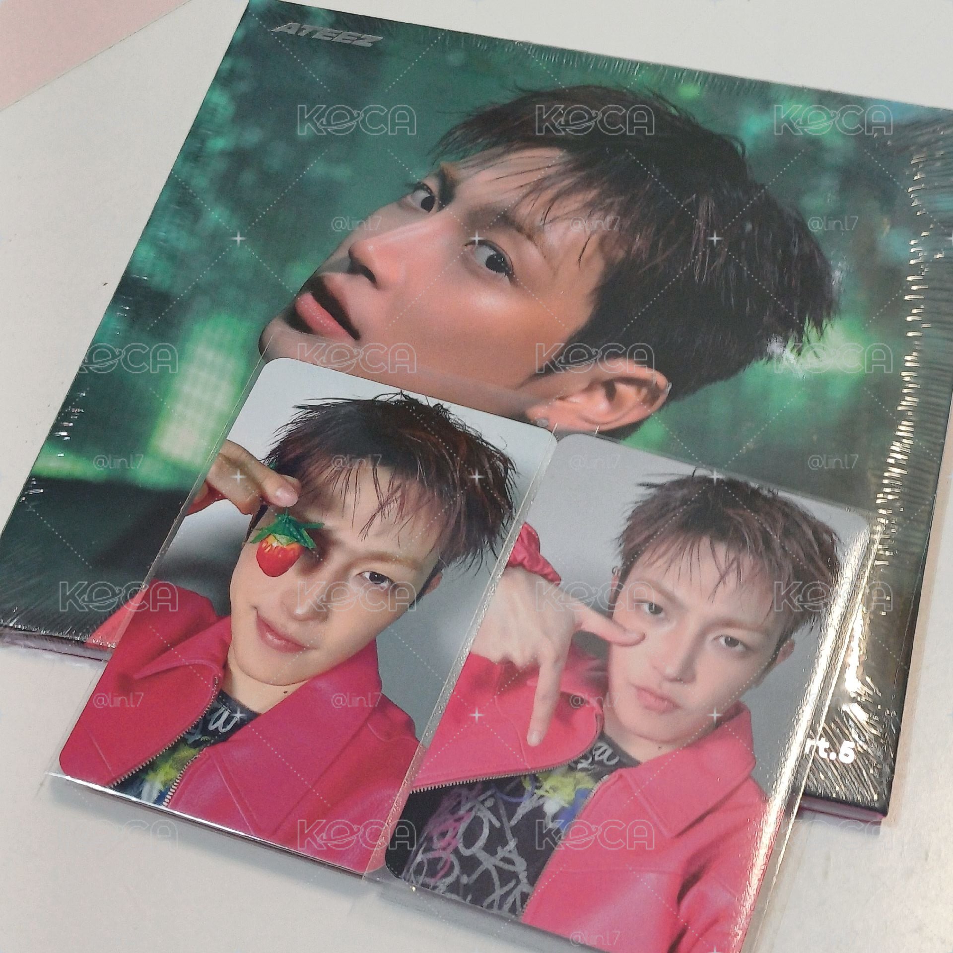 Ateez 草莓+ㅜ^ㅜ中