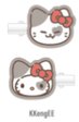 TWINZY × Hello Kitty fans 髮夾 