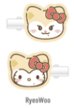 TWINZY × Hello Kitty fans 髮夾 