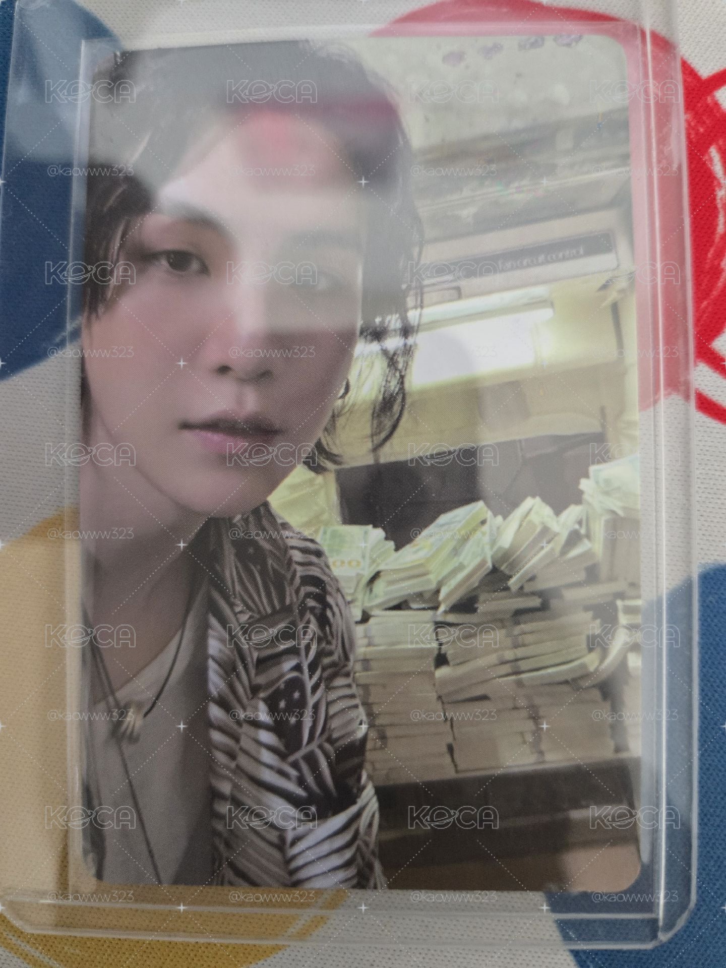 bts suga 小卡