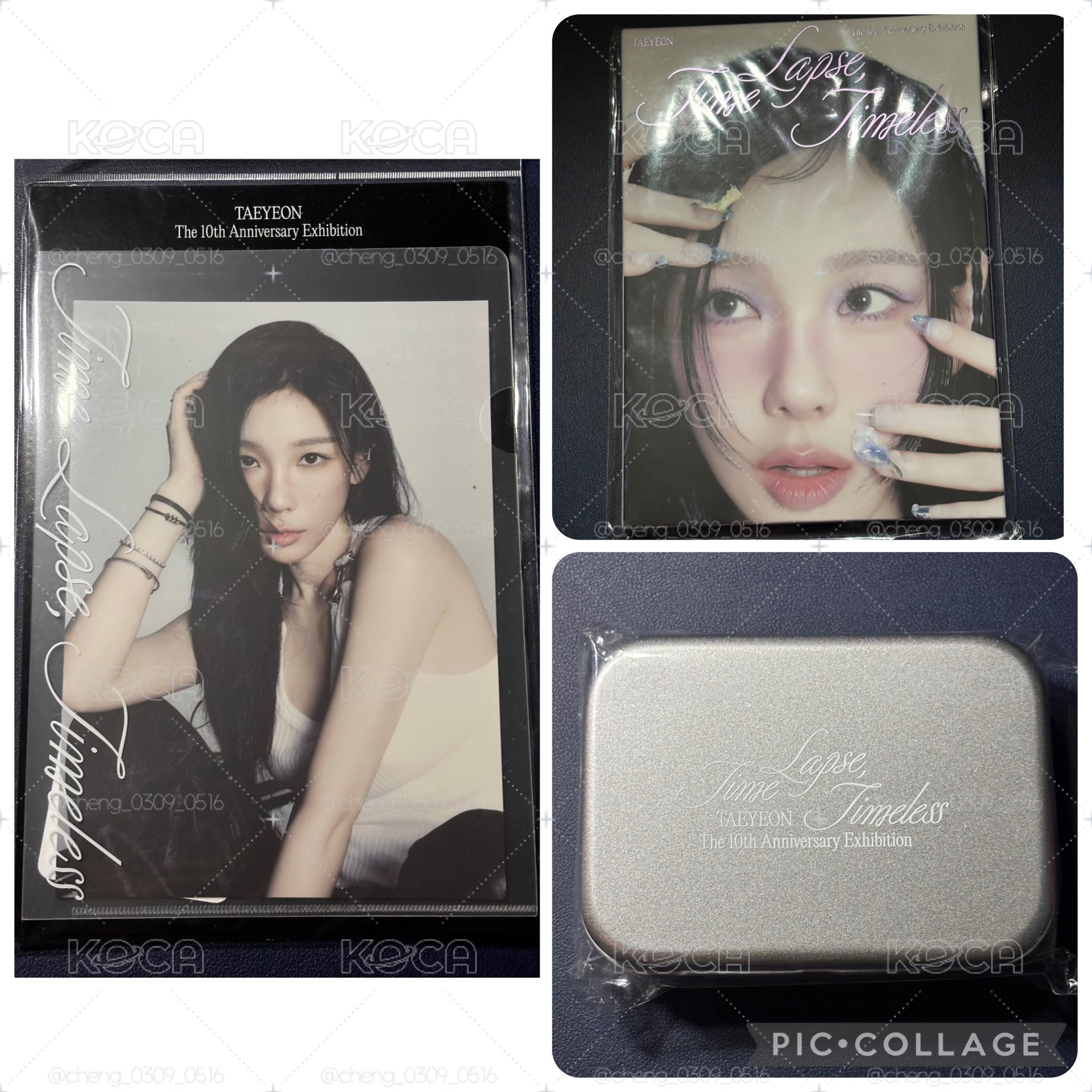 (全新未拆)太妍十週年紀念展周邊