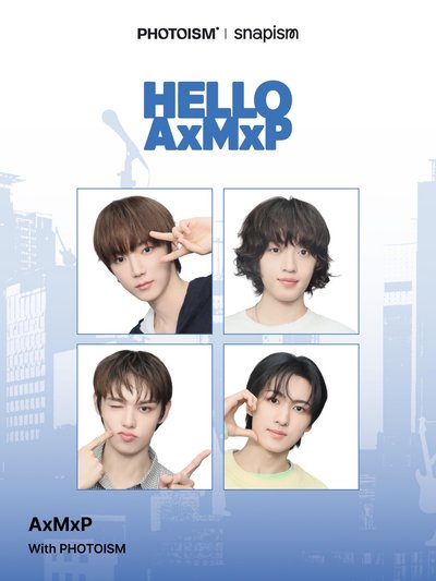 AxMxP X snapism貼紙代印