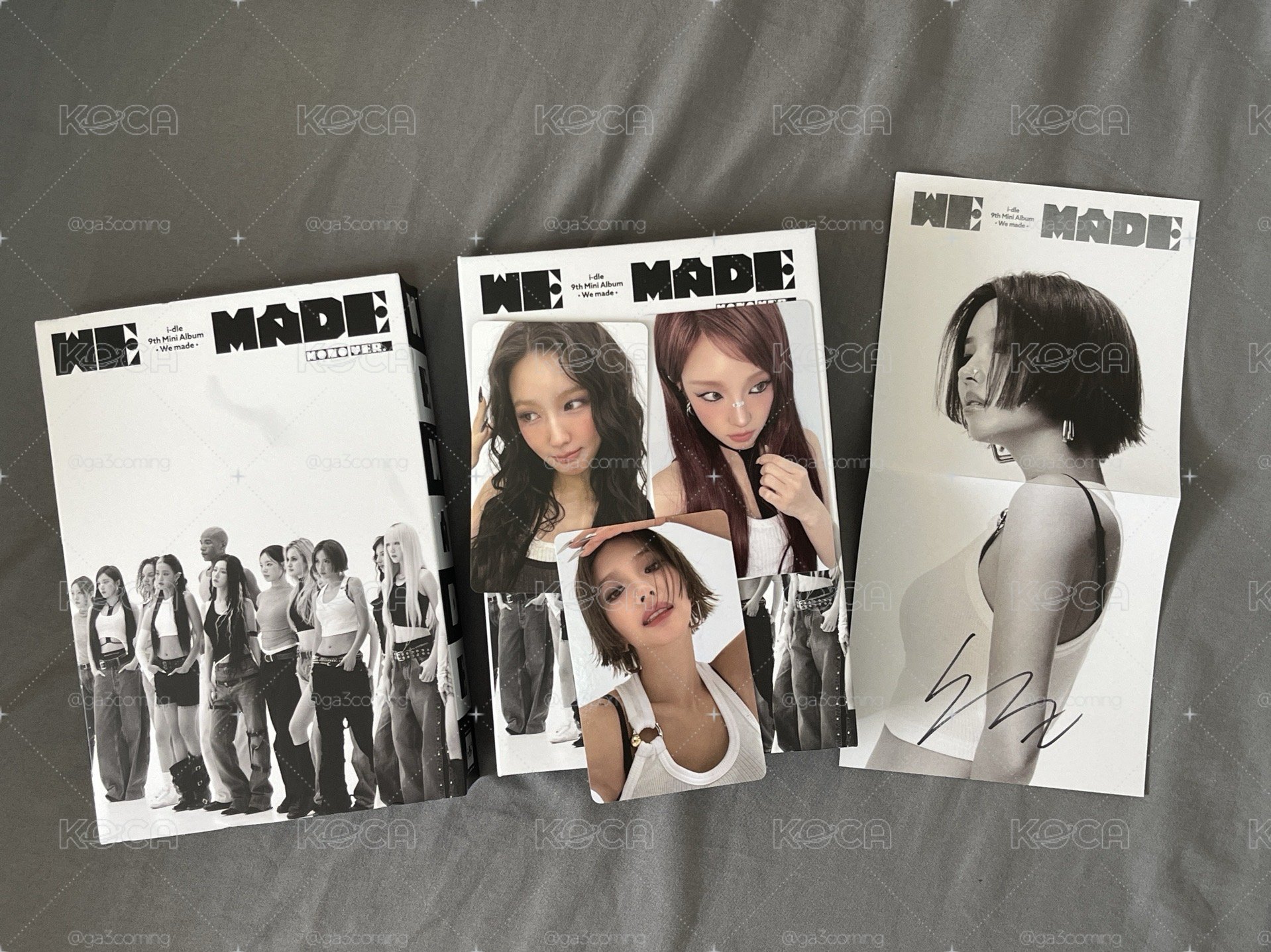 i-dle 親簽專 小娟