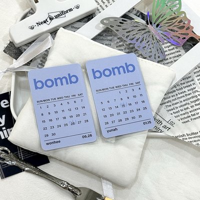 bomb yes24預售 生日卡背 玧禧