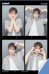 HELLO AxMxP snapism 人生四格卡 / 拍貼 