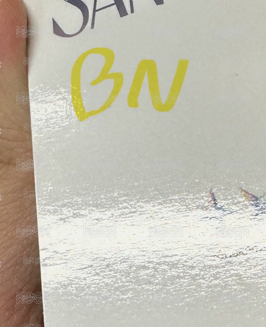 顯 迷七 BN 特典卡