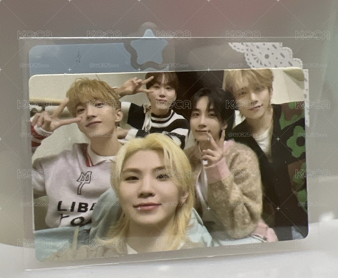 唱隊 vocal team MINI10 專輯卡 豪華ver. 克拉島 卡包卡 小分隊卡 分隊卡