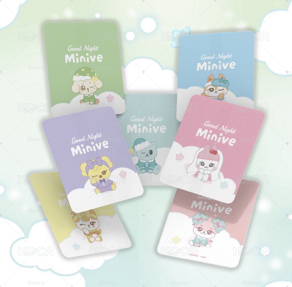 IVE MINIVE 行動電源套組 員 CHERRY