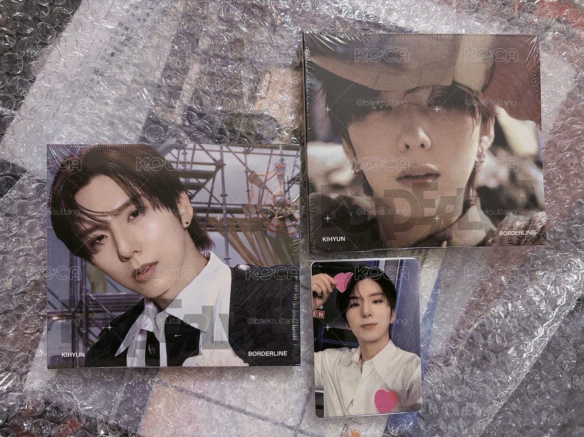 DIGIPACK SET (VER 1 +VER 2 拆專) SSQ pre-order 預購特典