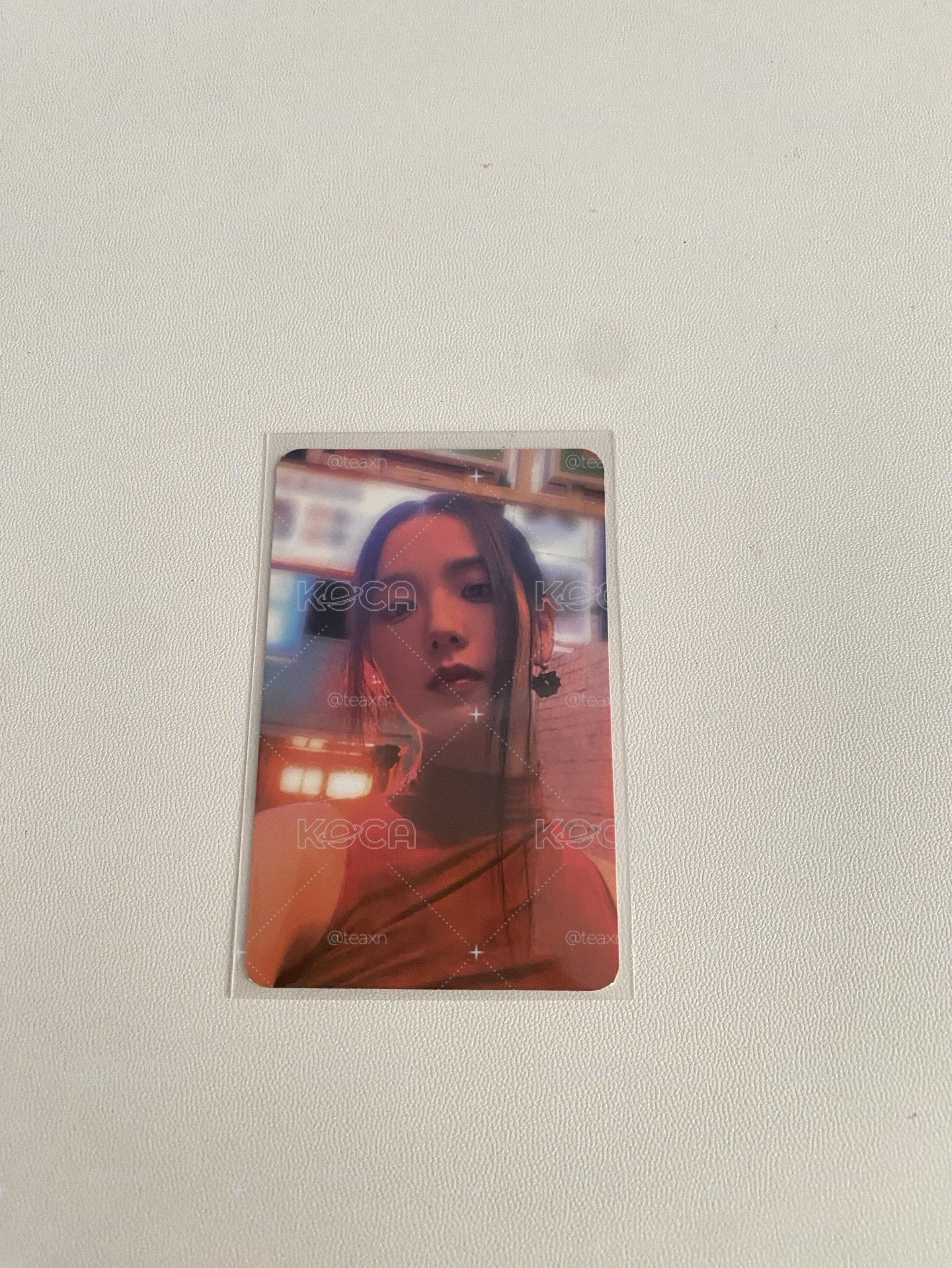 Jisoo ME特典卡