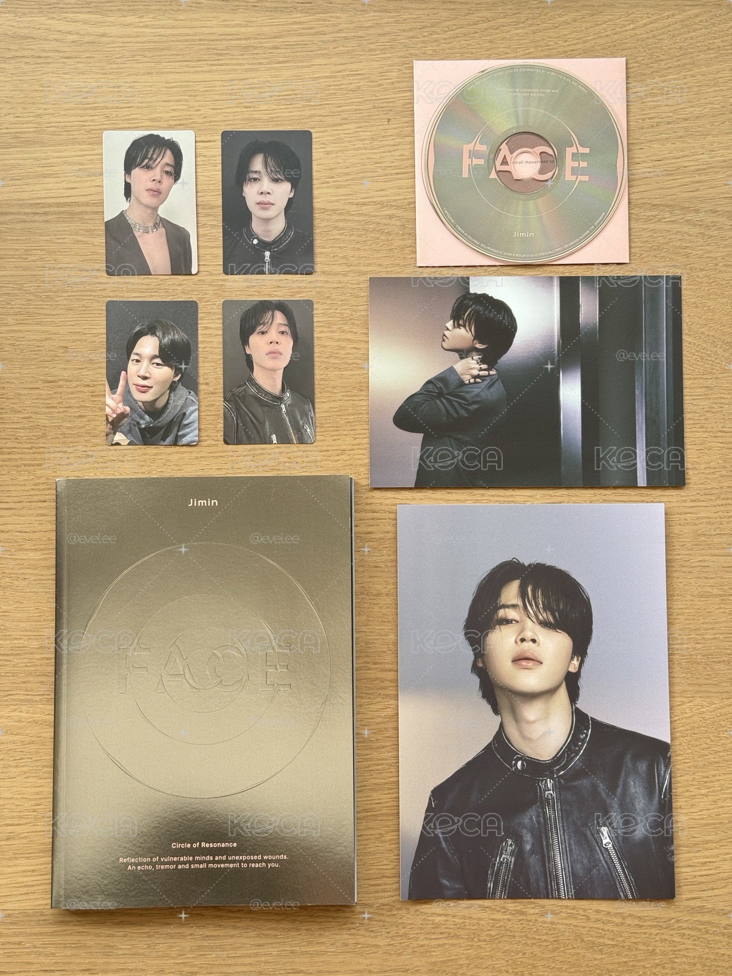 BTS防彈少年團Jimin智旻 - 首張個人專輯《FACE》