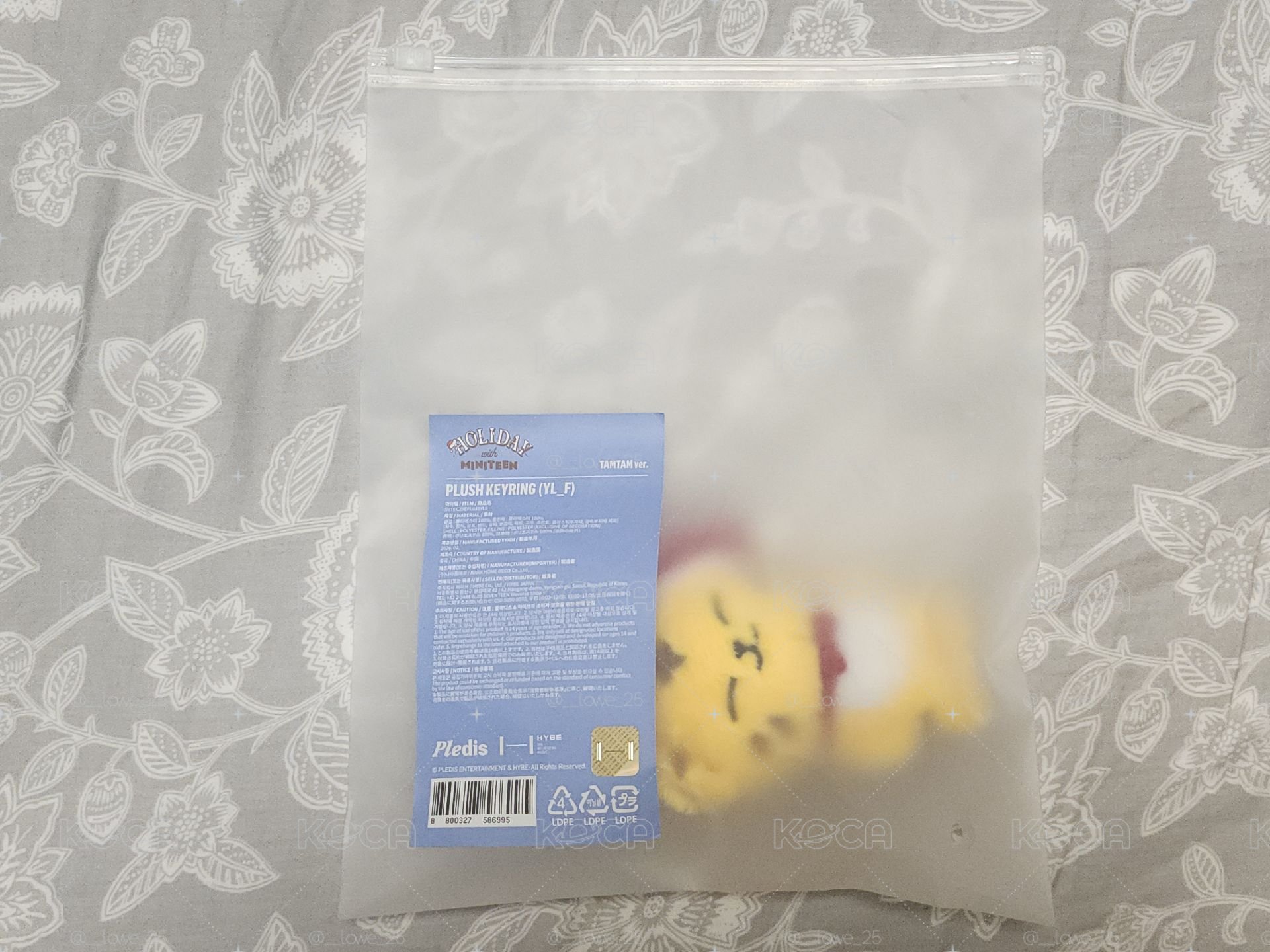 聖誕MINITEEN 鑰匙圈吊飾 榮