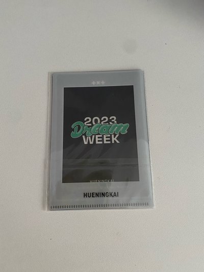 TXT休寧凱 23年Dream week周邊卡