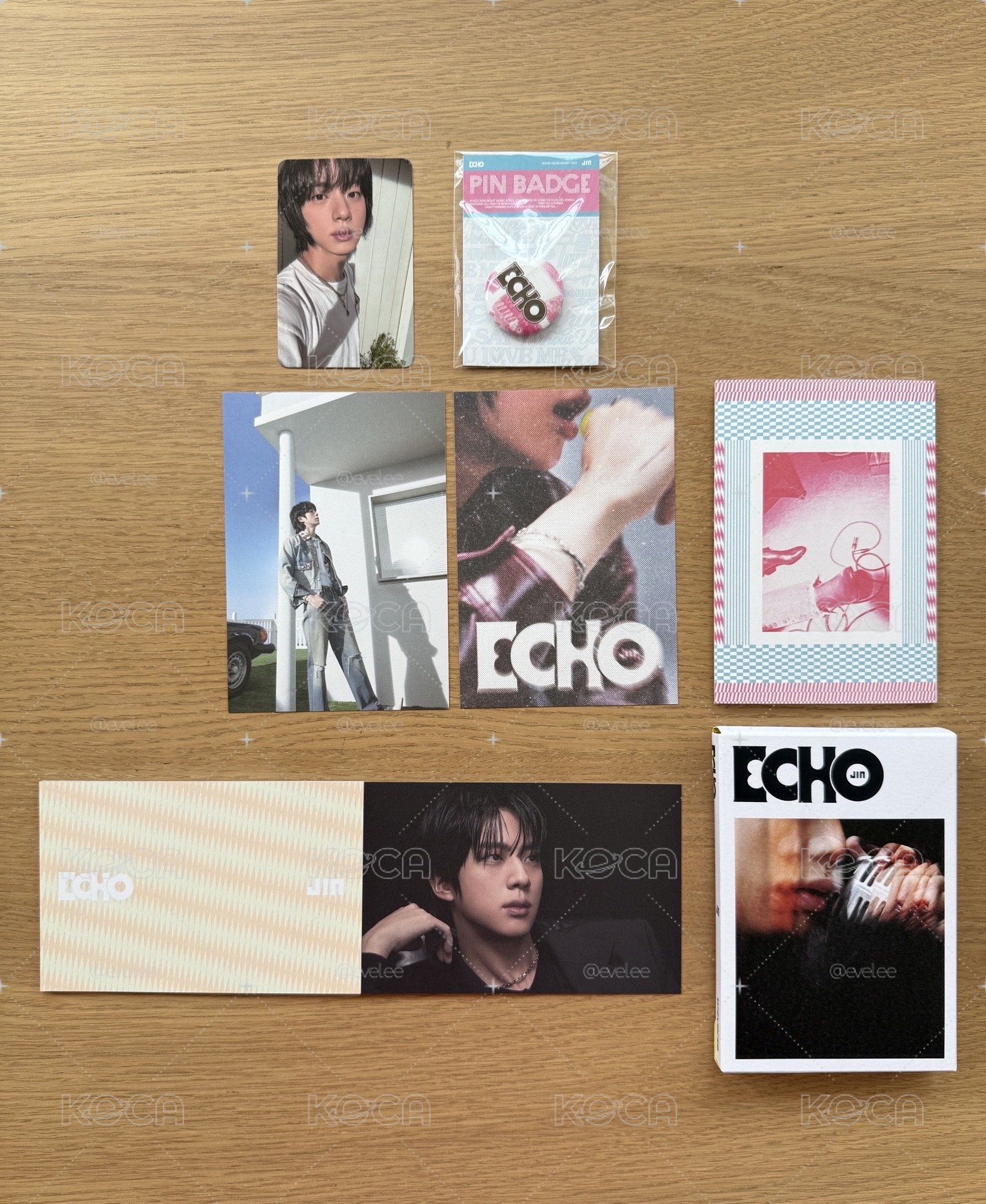BTS防彈少年團JIN金碩珍 - 第二張迷你專輯《Echo》Weverse 版