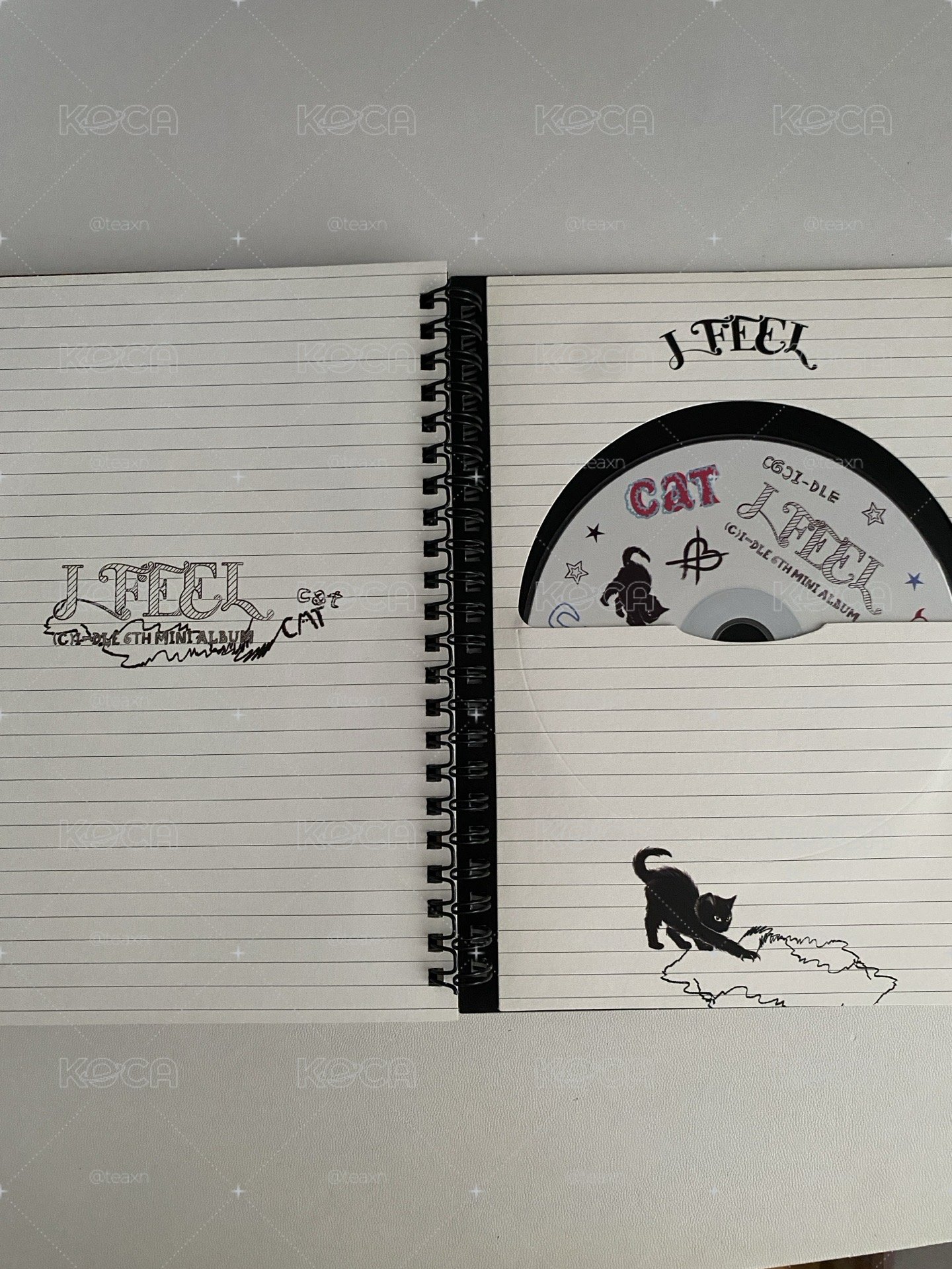 i-dle I feel cat空專