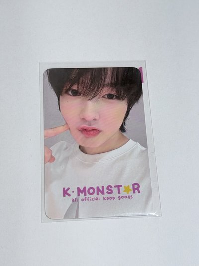 K•MONSTAR限定特典小卡