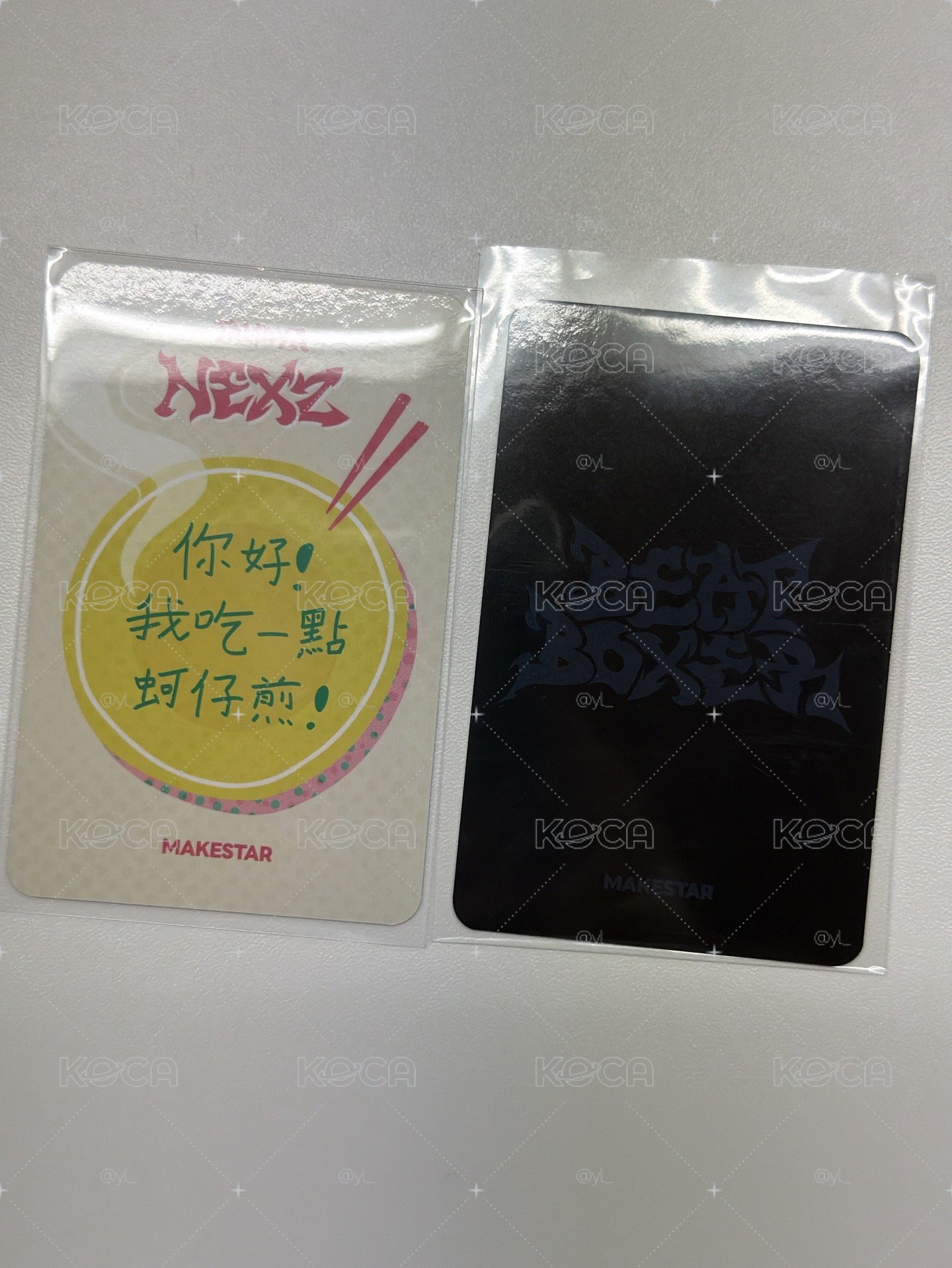售🐧兩張+一套mmchk未拆