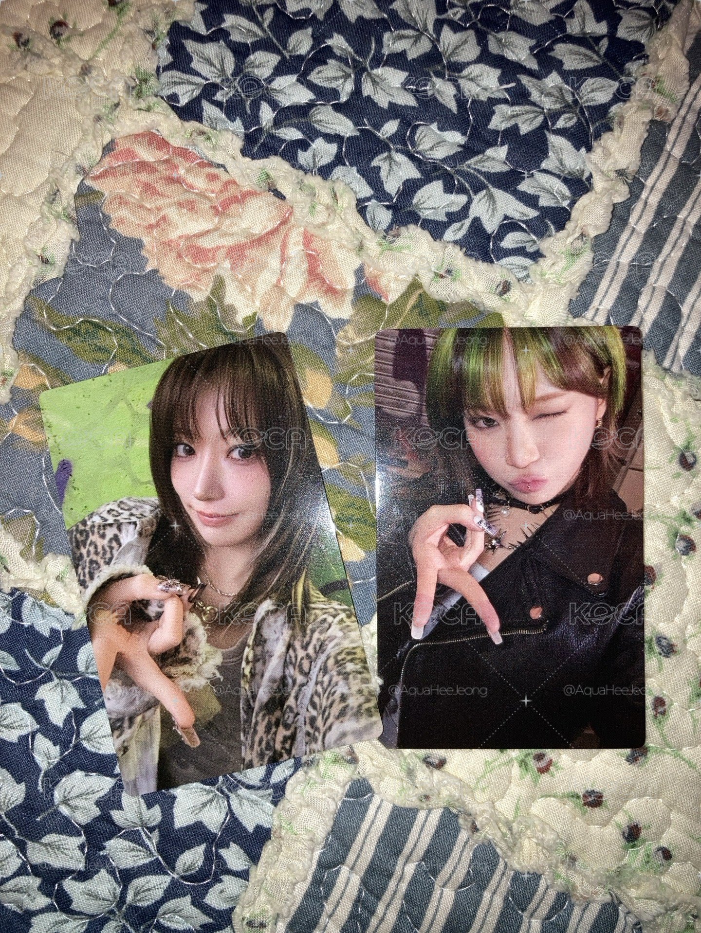 different 比耶兩張