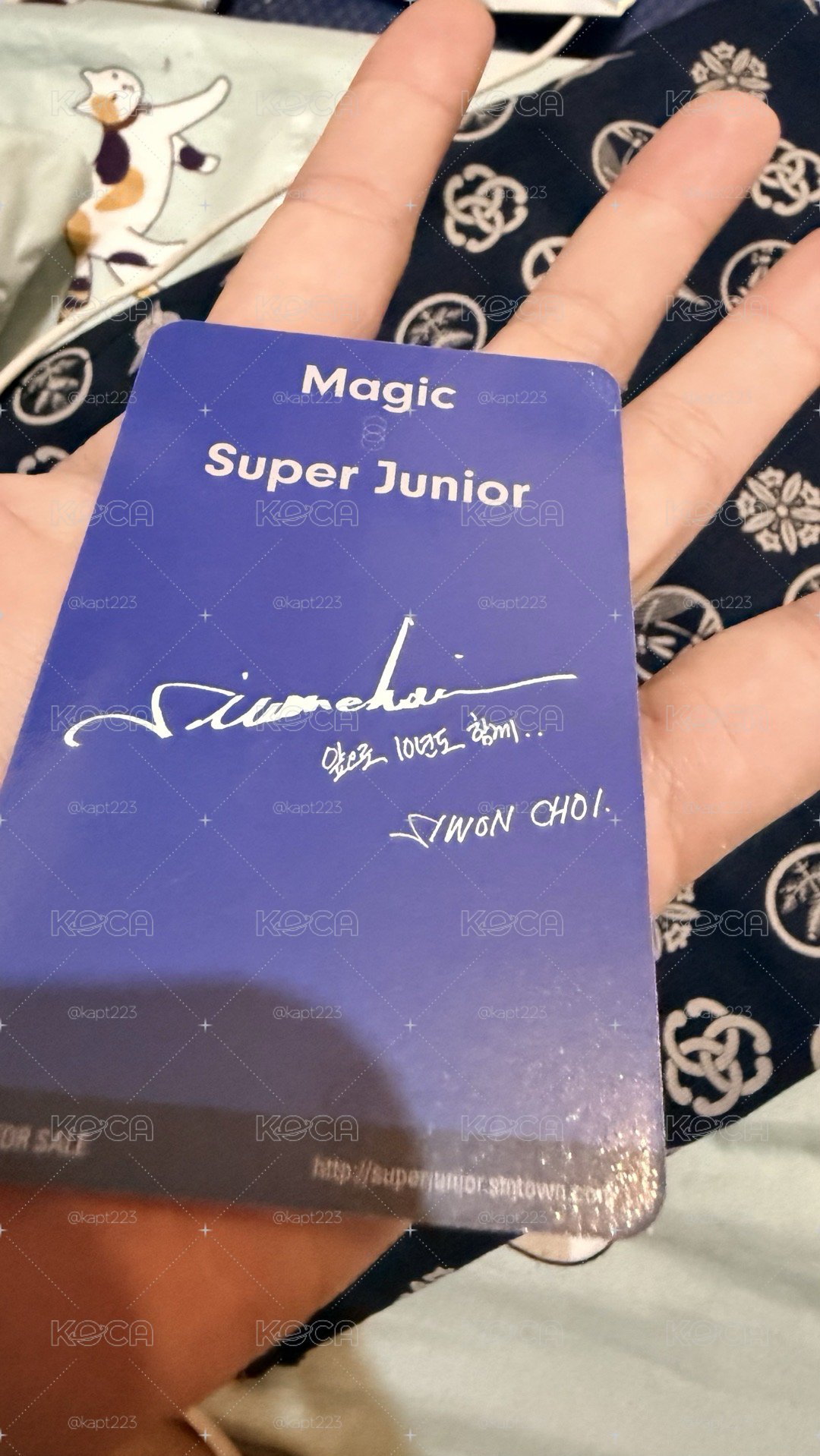 始源 magic 小卡