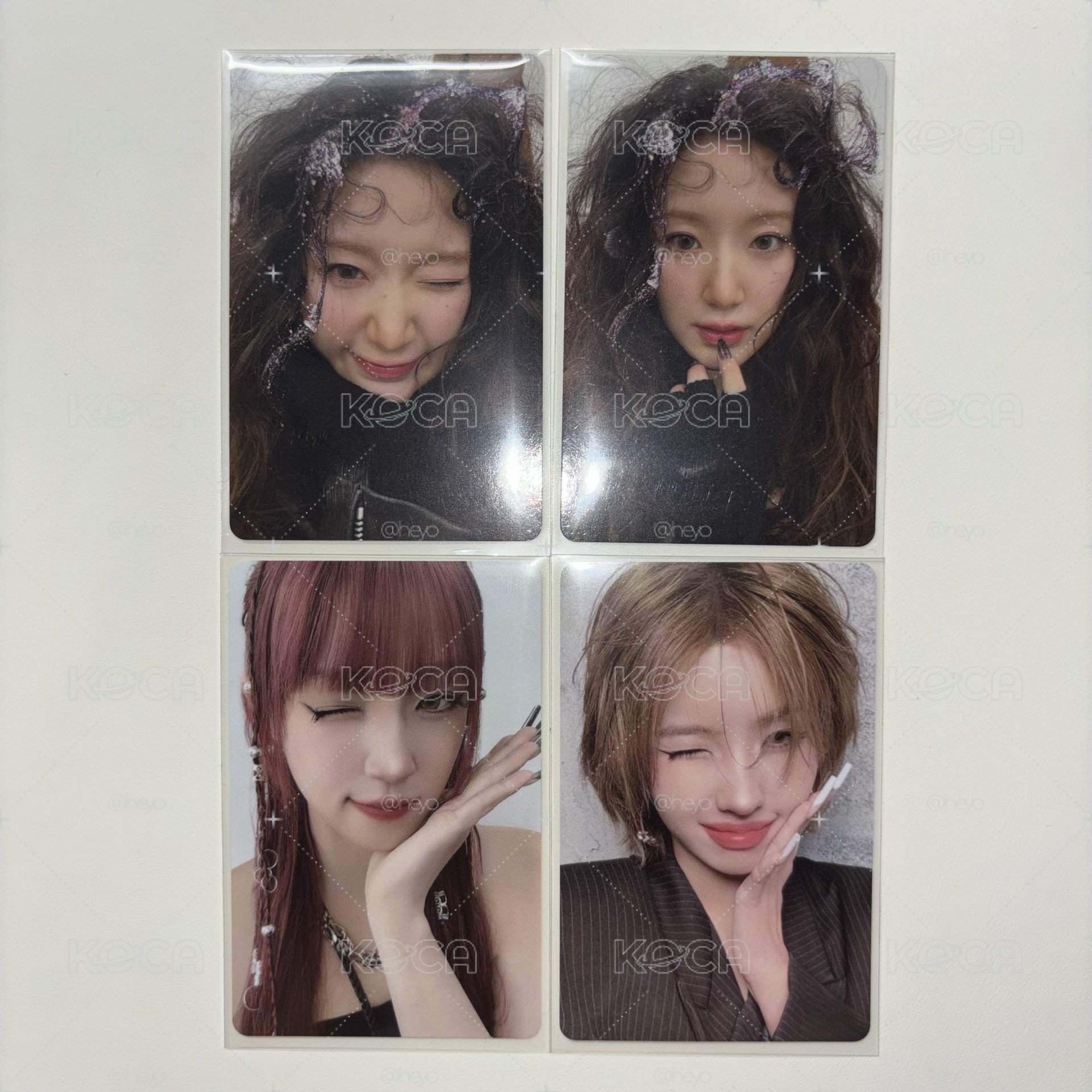 I-dle 迷九寶寶娃快閃隨機卡四張