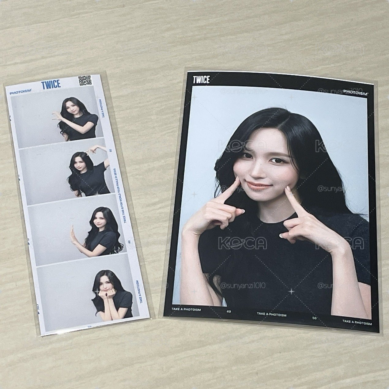 TWICE MINA 六巡 snapism 人生四格 / 拍貼 