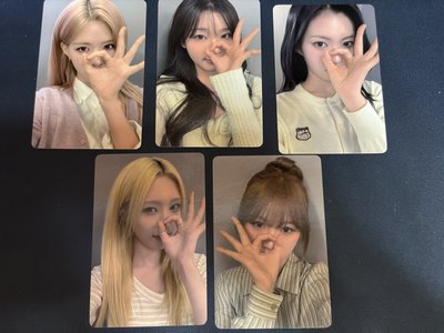售Ifeye 迷你三輯 "AsMusicart 通路特典小卡 成套