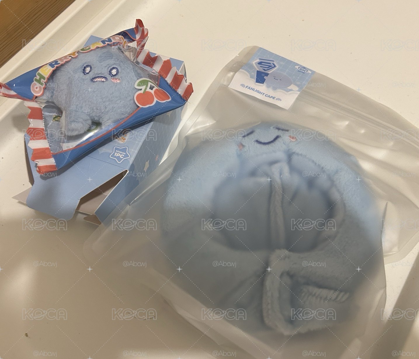 澈 超市磁鐵糰+海 手燈套