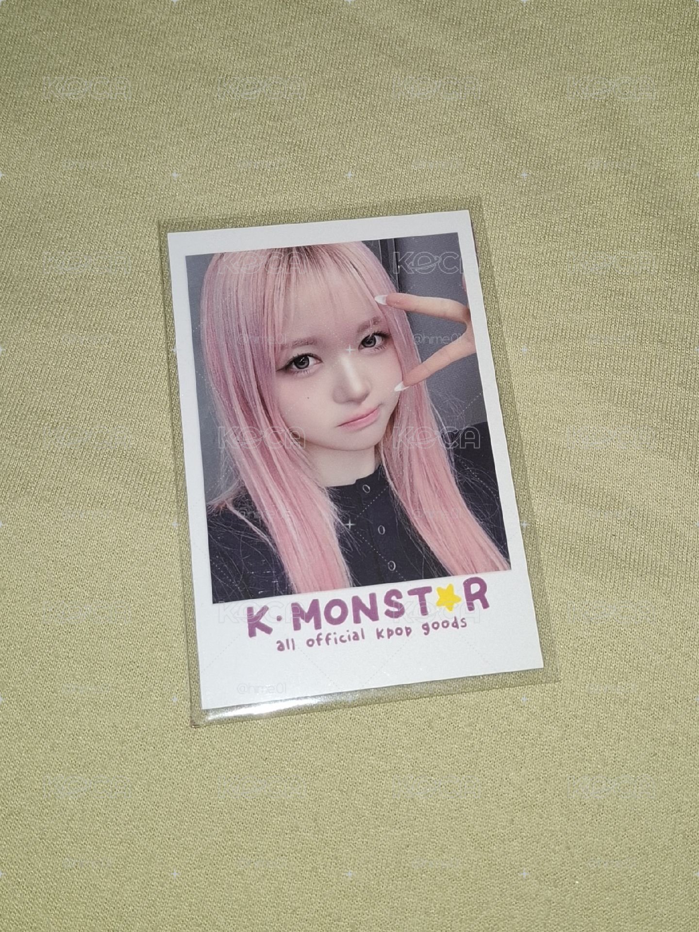tripleS msnz km 線上5.0 簽售卡