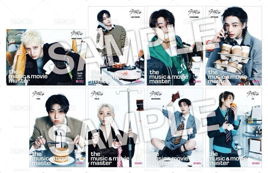 straykids this&that 日本特典海報一套